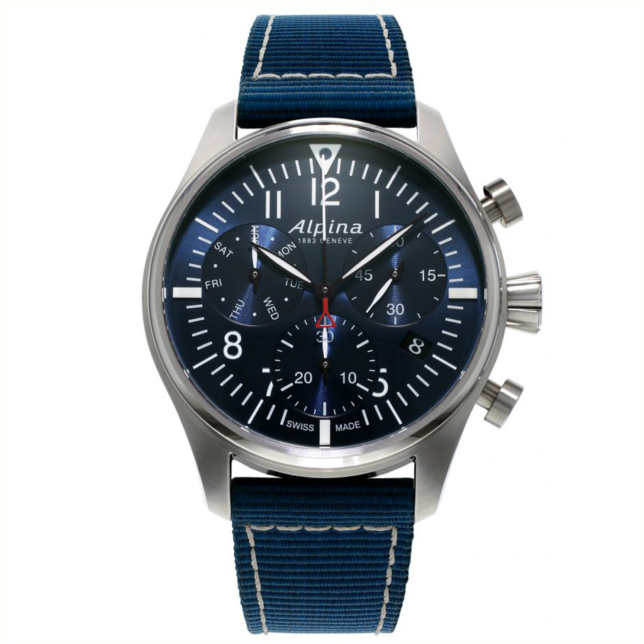 Alpina startimer sales pilot quartz chronograph
